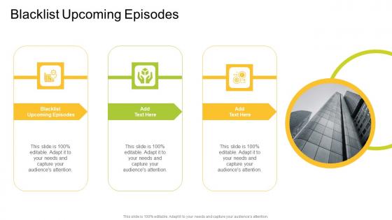 Blacklist Upcoming Episodes In Powerpoint And Google Slides Cpb