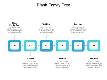 Blank family tree ppt powerpoint presentation themes cpb
