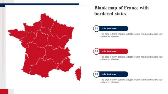 Blank Map Of France With Bordered States