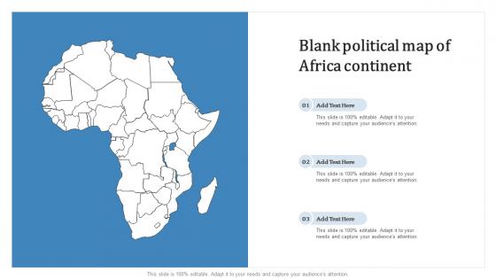 Blank Political Map Of Africa Continent