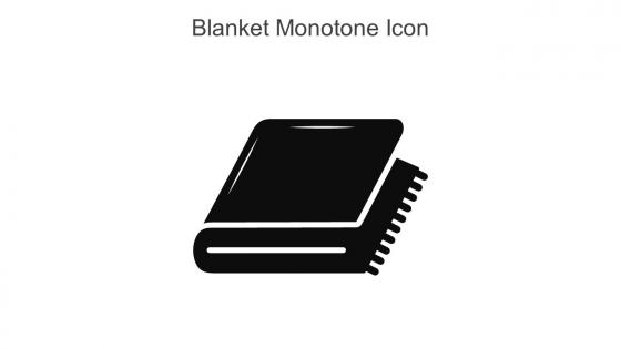 Blanket Monotone Icon In Powerpoint Pptx Png And Editable Eps Format