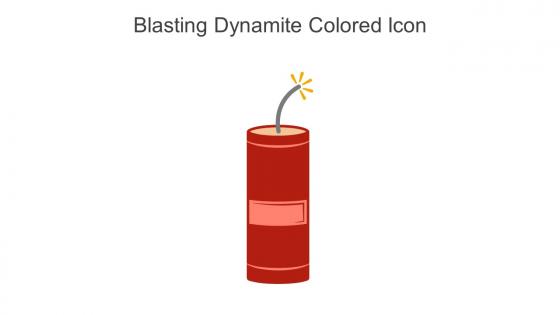 Blasting Dynamite Colored Icon In Powerpoint Pptx Png And Editable Eps Format