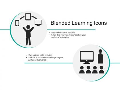 Blended learning icons