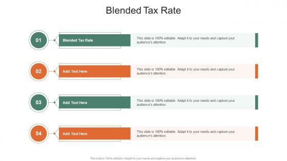 Blended Tax Rate In Powerpoint And Google Slides Cpb
