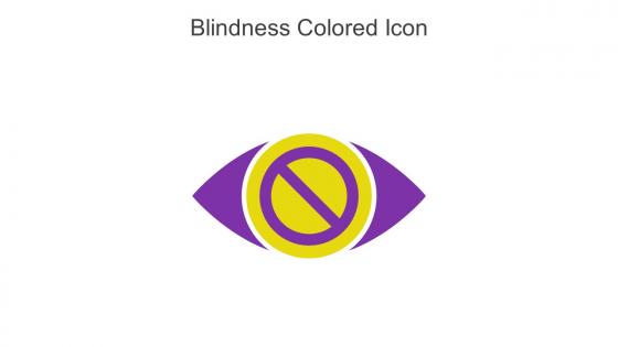 Blindness Colored Icon In Powerpoint Pptx Png And Editable Eps Format