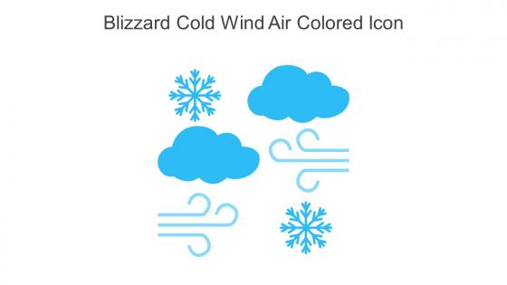 Blizzard Cold Wind Air Colored Icon In Powerpoint Pptx Png And Editable Eps Format