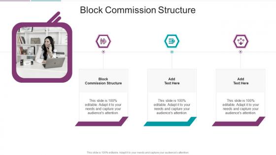 Block Commission Structure In Powerpoint And Google Slides Cpb