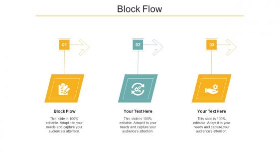 Block Flow Ppt Powerpoint Presentation Infographic Template Files Cpb