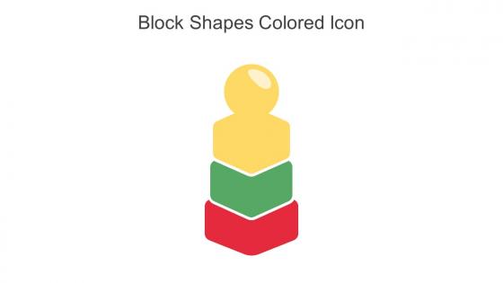 Block Shapes Colored Icon In Powerpoint Pptx Png And Editable Eps Format