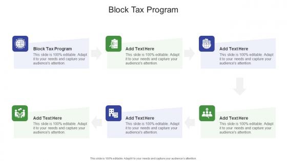 Block Tax Program In Powerpoint And Google Slides Cpb