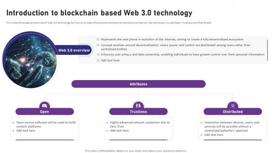 Blockchain 4 0 Pioneering The Next Introduction To Blockchain Based Web 3 0 Technology BCT SS