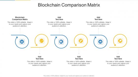 Blockchain Comparison Matrix In Powerpoint And Google Slides Cpb