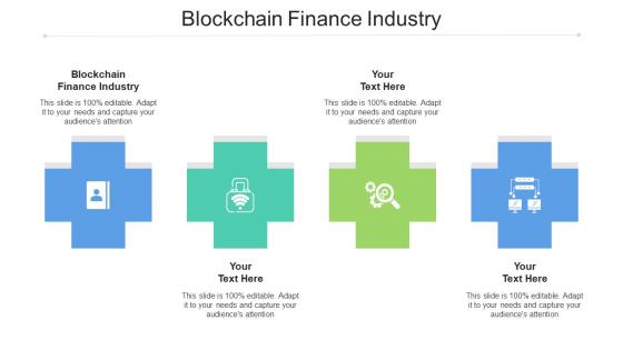Blockchain Finance Industry Ppt Powerpoint Presentation Icon Outline Cpb