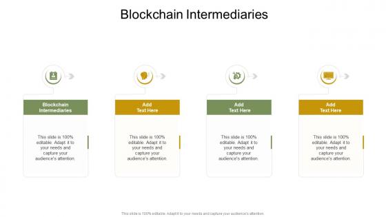 Blockchain Intermediaries In Powerpoint And Google Slides Cpb
