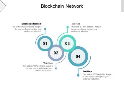 Blockchain network ppt powerpoint presentation professional example topics cpb