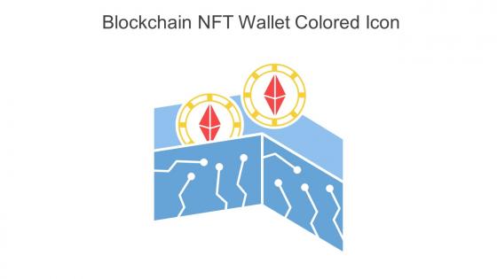 Blockchain NFT Wallet Colored Icon In Powerpoint Pptx Png And Editable Eps Format