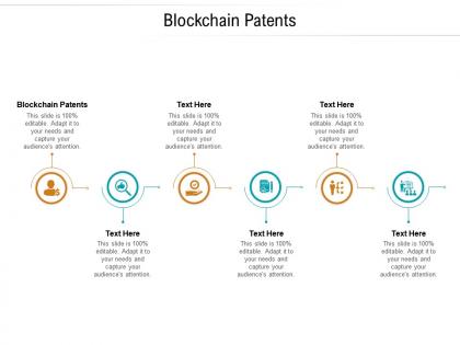 Blockchain patents ppt powerpoint presentation ideas rules cpb