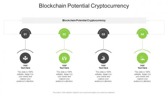 Blockchain Potential Cryptocurrency In Powerpoint And Google Slides Cpb
