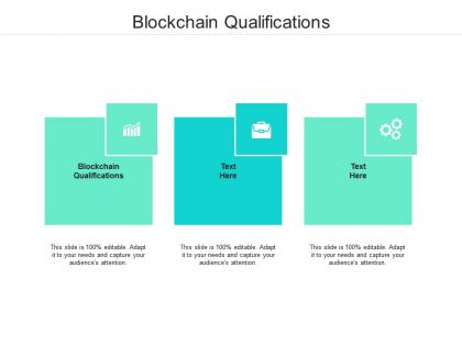 Blockchain qualifications ppt powerpoint presentation summary display cpb