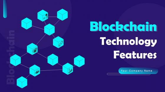 Blockchain Technology Features Powerpoint Ppt Template Bundles