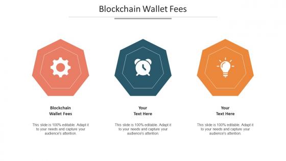 Blockchain Wallet Fees Ppt Powerpoint Presentation Gallery Model Cpb