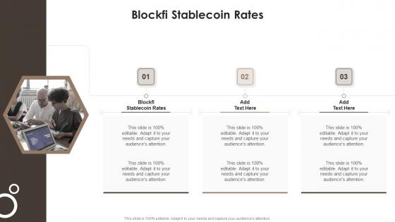 Blockfi Stablecoin Rates In Powerpoint And Google Slides Cpb