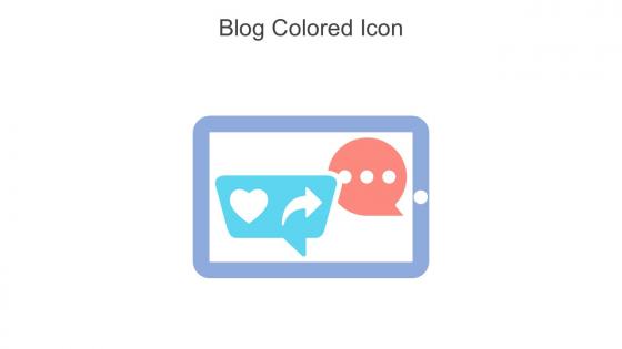 Blog Colored Icon In Powerpoint Pptx Png And Editable Eps Format