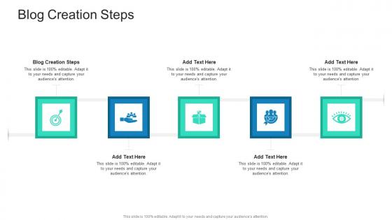 Blog Creation Steps In Powerpoint And Google Slides Cpb