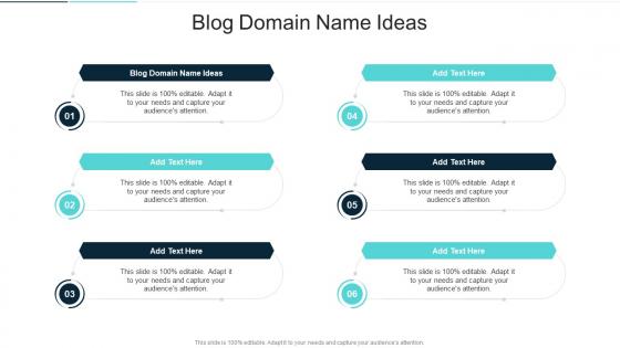 Blog Domain Name Ideas In Powerpoint And Google Slides Cpb