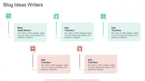 Blog Ideas Writers In Powerpoint And Google Slides Cpb