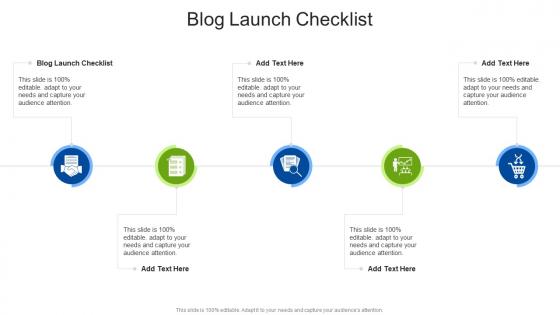 Blog Launch Checklist In Powerpoint And Google Slides Cpb