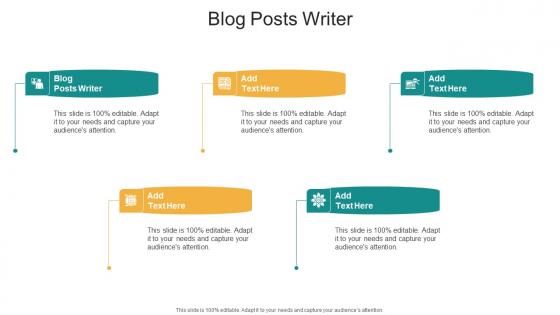 Blog Posts Writer In Powerpoint And Google Slides Cpb