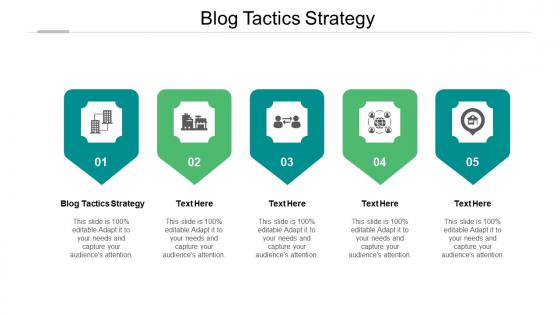 Blog tactics strategy ppt powerpoint presentation model slide download cpb