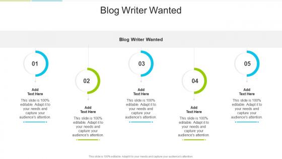 Blog Writer Wanted In Powerpoint And Google Slides Cpb