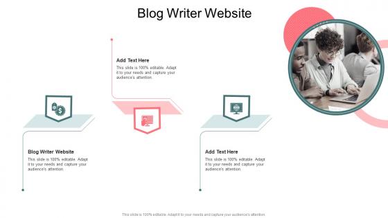 Blog Writer Website In Powerpoint And Google Slides Cpb