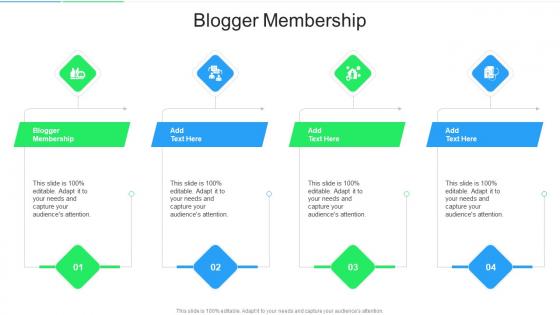 Blogger Membership In Powerpoint And Google Slides Cpb
