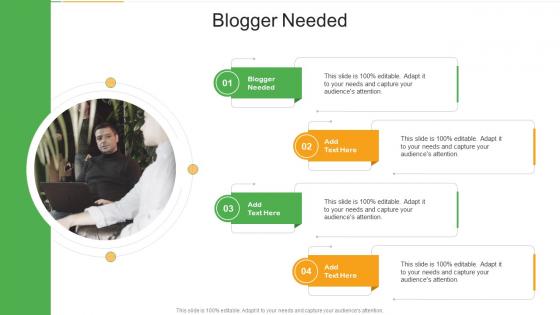 Blogger Needed In Powerpoint And Google Slides Cpb