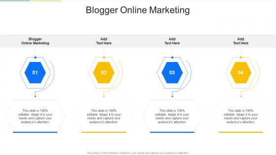 Blogger Online Marketing In Powerpoint And Google Slides Cpb