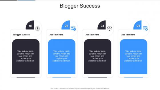 Blogger Success In Powerpoint And Google Slides Cpb