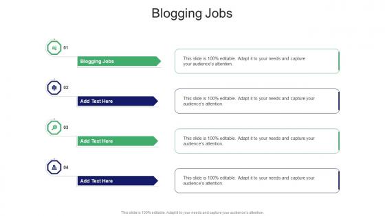 Blogging Jobs In Powerpoint And Google Slides Cpb
