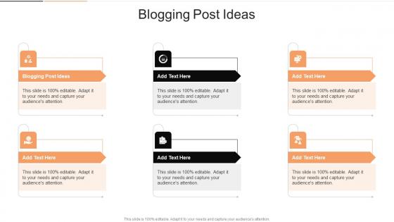 Blogging Post Ideas In Powerpoint And Google Slides Cpb