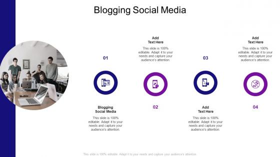 Blogging Social Media In Powerpoint And Google Slides Cpb