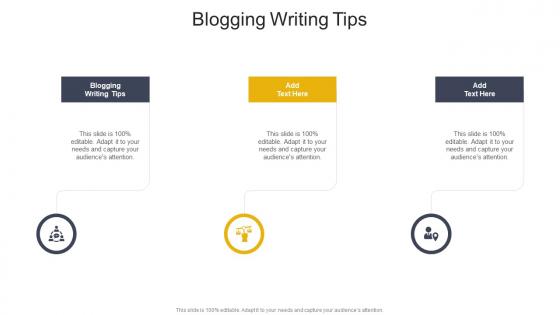 Blogging Writing Tips In Powerpoint And Google Slides Cpb
