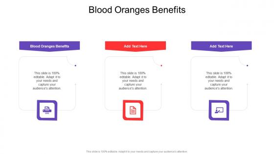 Blood Oranges Benefits In Powerpoint And Google Slides Cpb