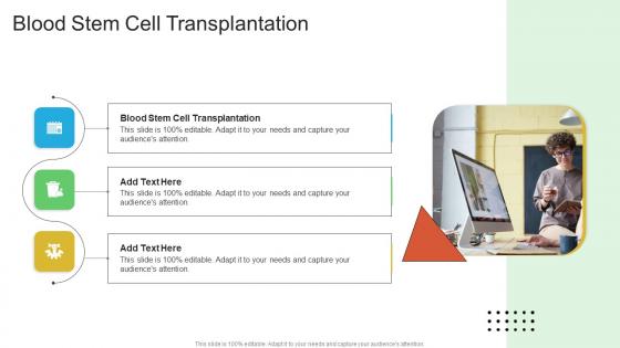 Blood Stem Cell Transplantation In Powerpoint And Google Slides Cpb