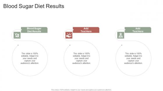 Blood Sugar Diet Results In Powerpoint And Google Slides Cpb
