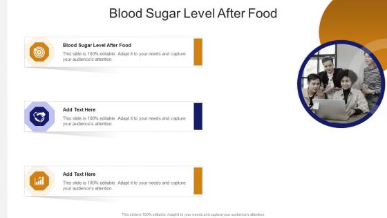 Blood Sugar Level After Food In Powerpoint And Google Slides Cpb