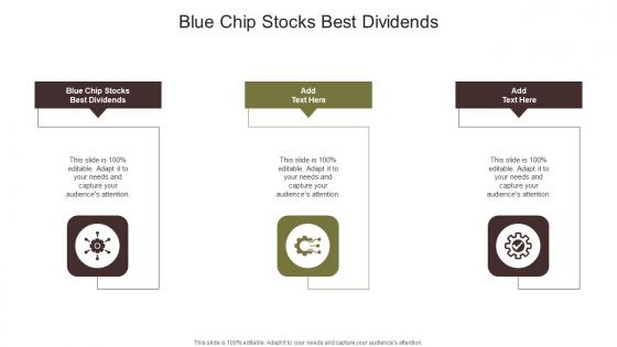 Blue Chip Stocks Best Dividends In Powerpoint And Google Slides Cpb