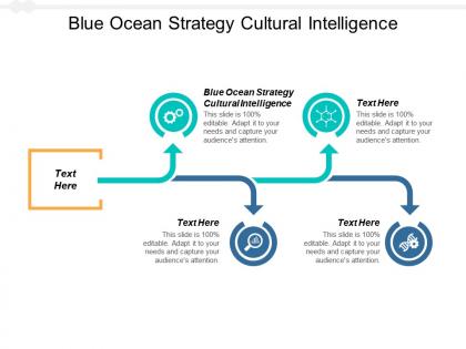 Blue ocean strategy cultural intelligence ppt powerpoint presentation portfolio cpb
