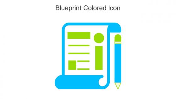 Blueprint Colored Icon In Powerpoint Pptx Png And Editable Eps Format